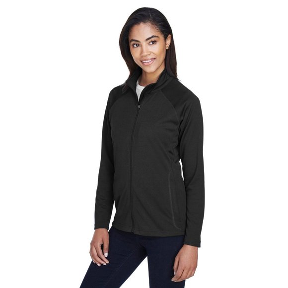 Ladies' Stretch Tech-Shell® Compass Full-Zip - Picture 5 of 7